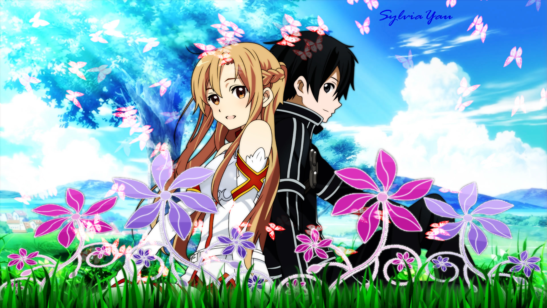 Anime Sword Art Online HD Wallpaper