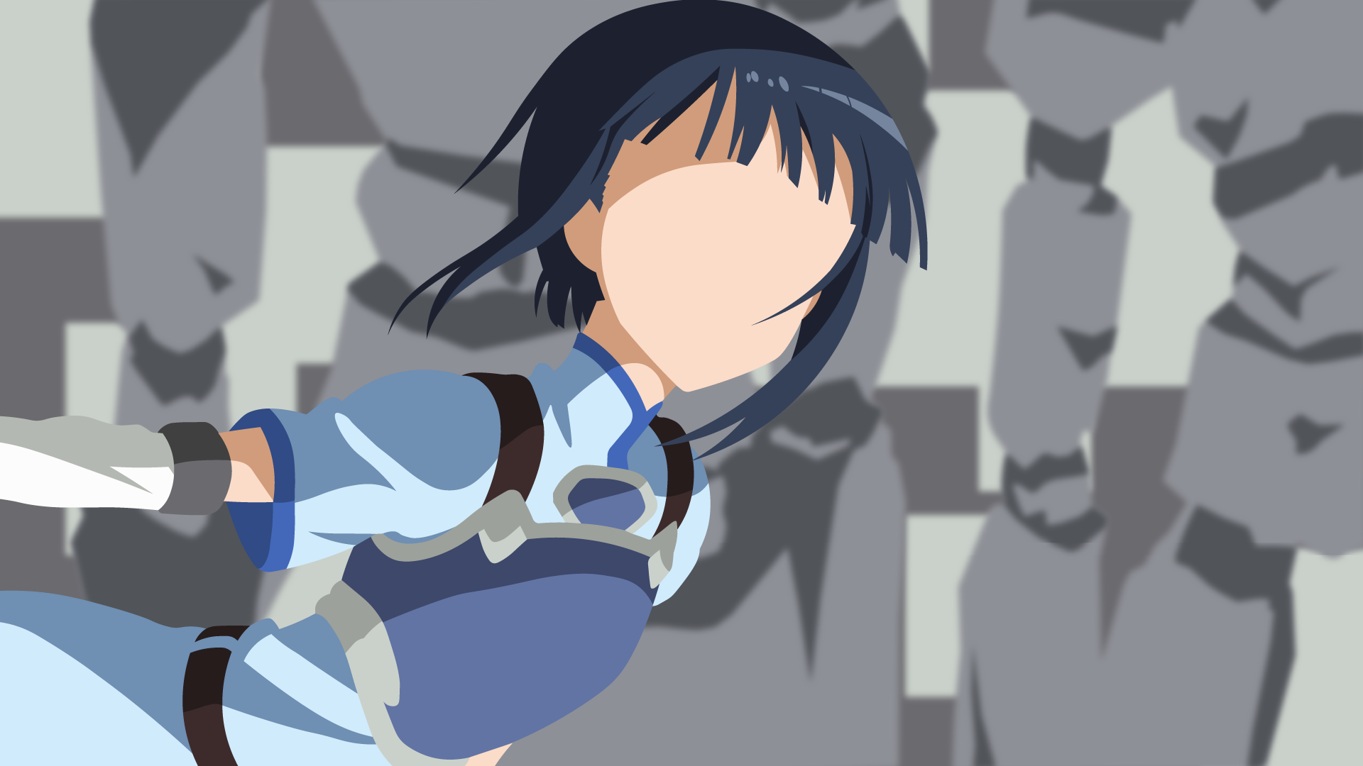 Download Minimalist Sachi (Sword Art Online) Anime Sword Art Online 4k