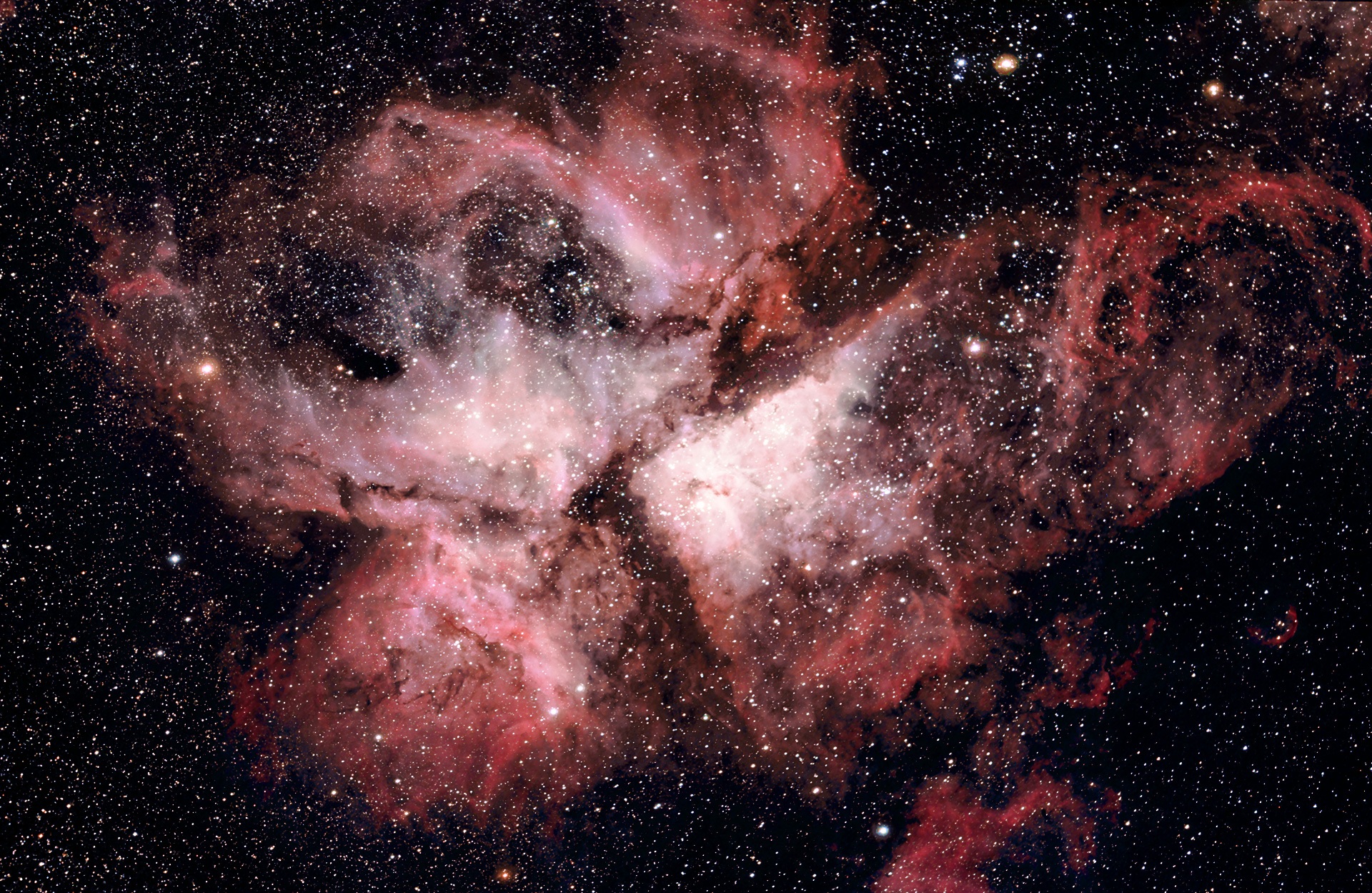 Large Scale View of the Carina Nebula, variant | Edited Euro… | Flickr