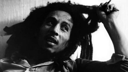 HD desktop wallpaper of Bob Marley, showcasing the iconic reggae and ska musician in a pensive pose. The black and white image highlights his dreadlocks and expressive facial features.