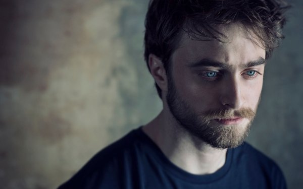 Celebrity Daniel Radcliffe Actor English Blue Eyes Beard HD Wallpaper | Background Image
