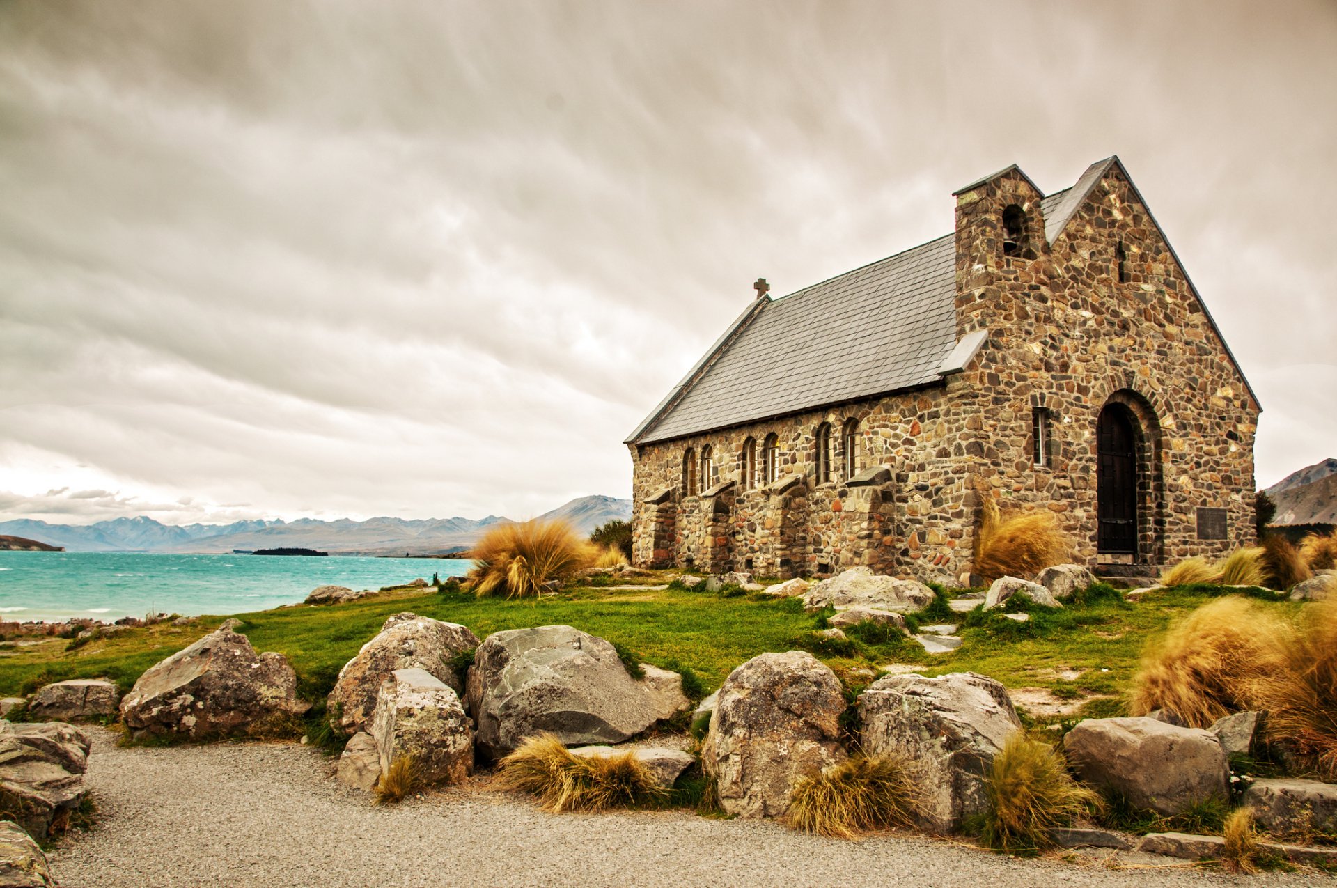 Download Cloud Landscape Building Religious Church HD Wallpaper