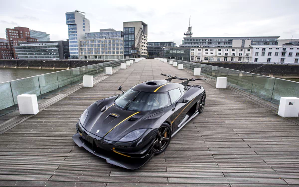supercar car black car Koenigsegg vehicle Koenigsegg One:1 HD Desktop Wallpaper | Background Image