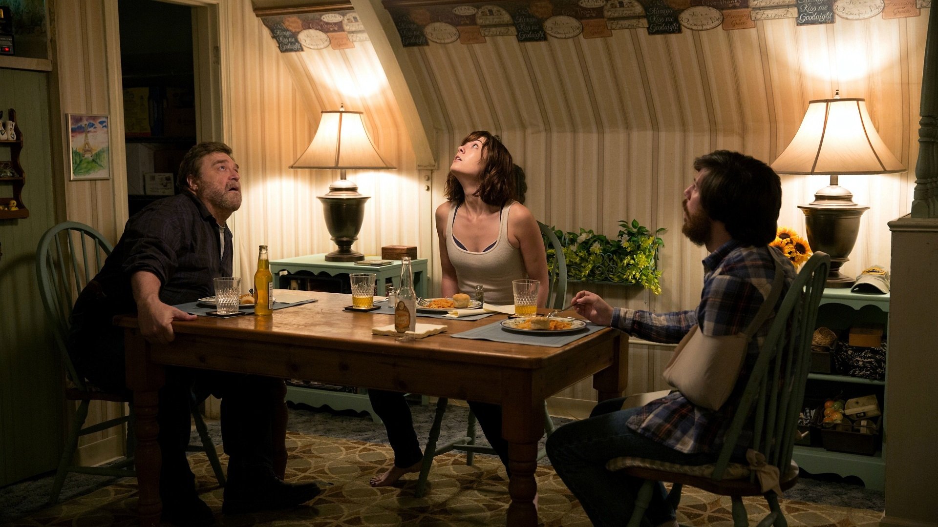 Download John Gallagher Jr. John Goodman Mary Elizabeth Winstead Movie 10 Cloverfield Lane HD Wallpaper