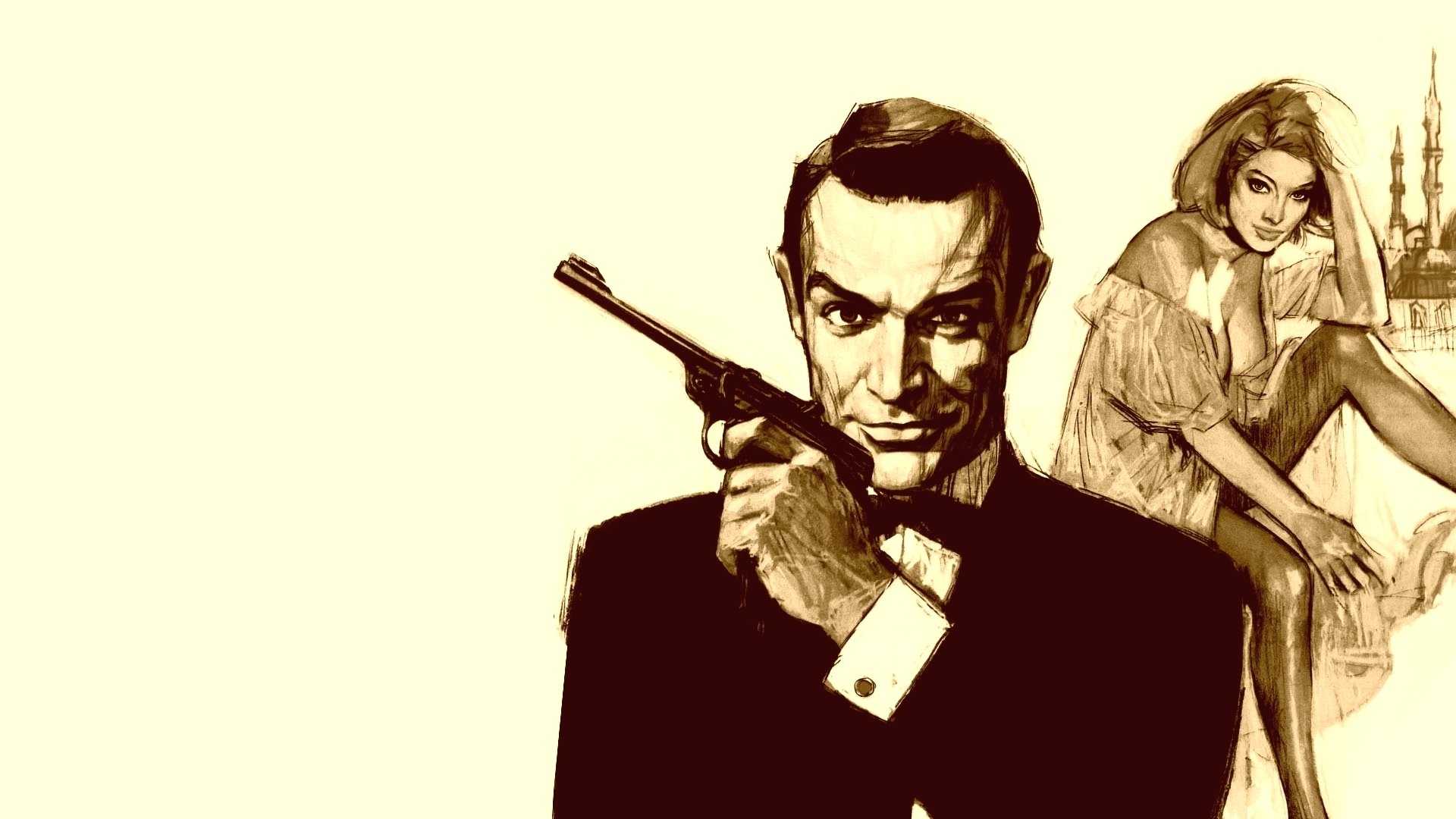 Download James Bond Daniela Bianchi Tatiana Romanova Sean Connery Movie From Russia With Love  HD Wallpaper
