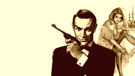 James Bond Daniela Bianchi Tatiana Romanova Sean Connery movie From Russia With Love HD Desktop Wallpaper | Background Image