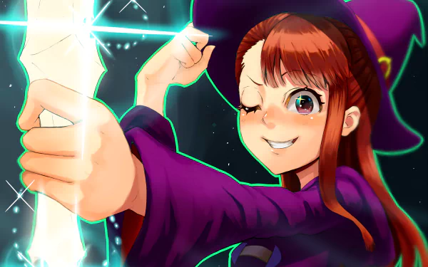 Atsuko Kagari Anime Little Witch Academia HD Desktop Wallpaper | Background Image