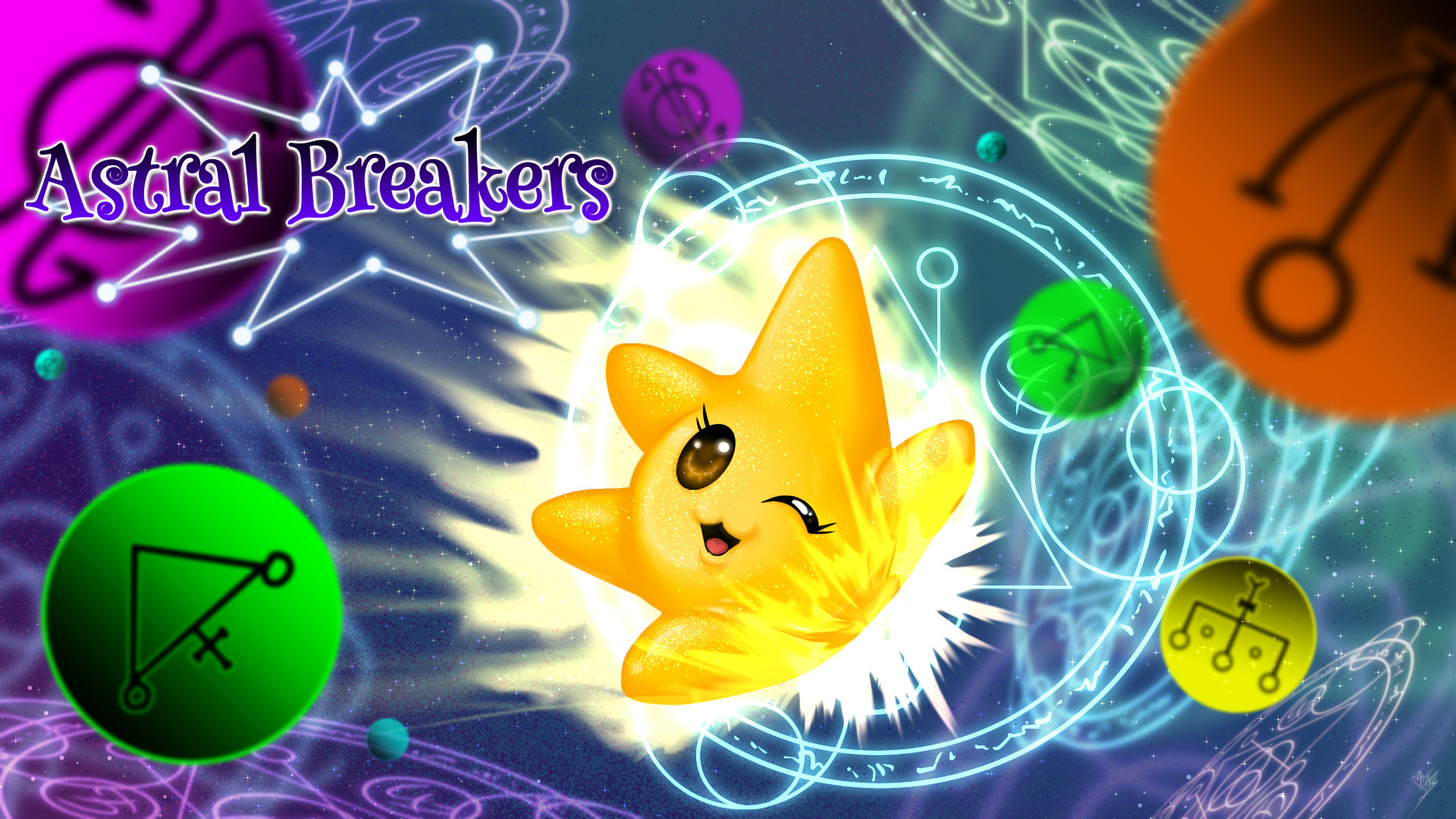 Video Game Astral Breakers HD Wallpaper | Background Image