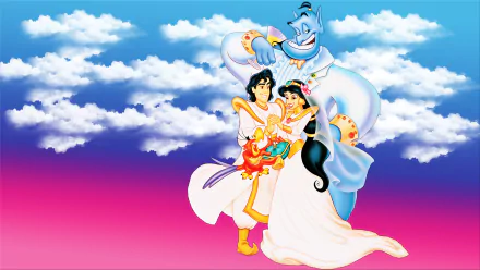 movie Aladdin and the King of Thieves HD Desktop Wallpaper | Background Image