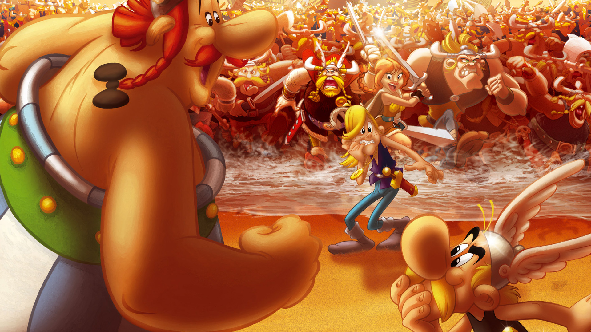 Movie Asterix and the Vikings HD Wallpaper | Background Image