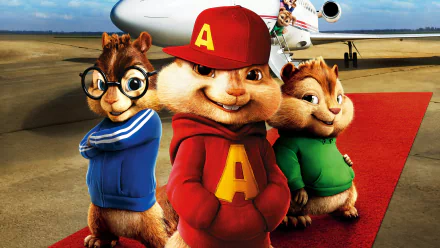 movie Alvin and the Chipmunks: The Squeakquel HD Desktop Wallpaper | Background Image