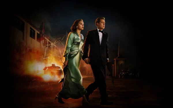 movie Allied HD Desktop Wallpaper | Background Image