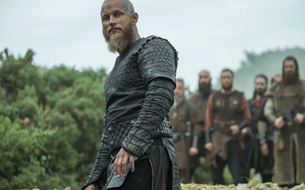 TV Show Vikings (2013) Ragnar Lothbrok HD Desktop Wallpaper | Background Image
