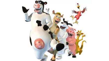 movie Barnyard HD Desktop Wallpaper | Background Image