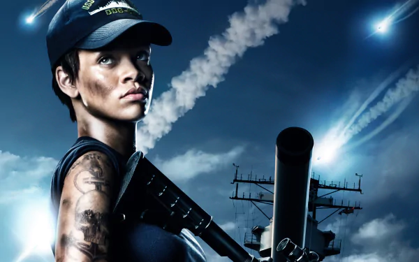 Rihanna movie Battleship (Movie) HD Desktop Wallpaper | Background Image
