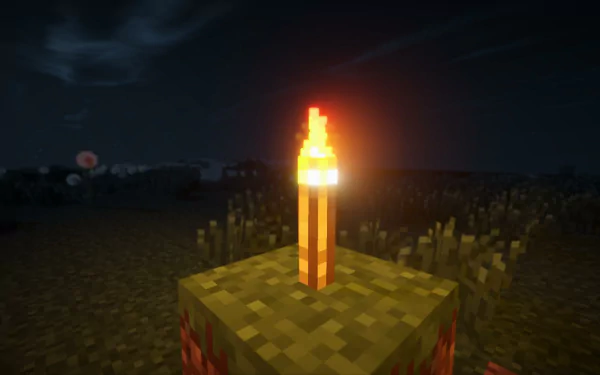torch fire video game Minecraft HD Desktop Wallpaper | Background Image