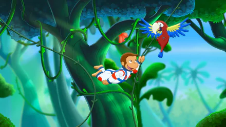 movie Curious George 3: Back to the Jungle HD Desktop Wallpaper | Background Image