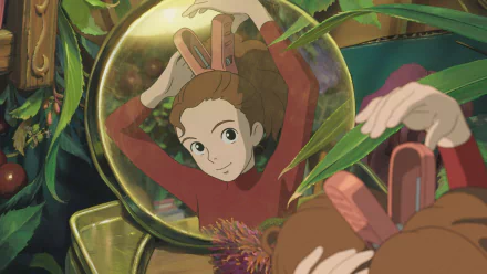 Anime The Secret World Of Arrietty HD Desktop Wallpaper | Background Image