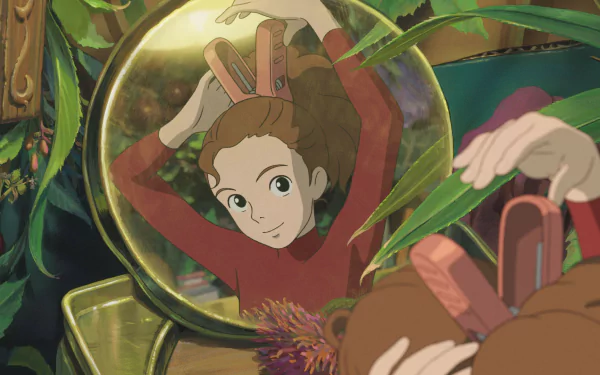 Anime The Secret World Of Arrietty HD Desktop Wallpaper | Background Image