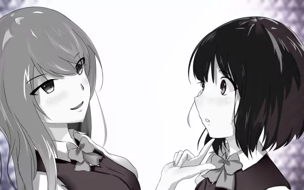 Sanae Ebato Hanabi Yasuraoka Anime Kuzu no honkai HD Desktop Wallpaper | Background Image