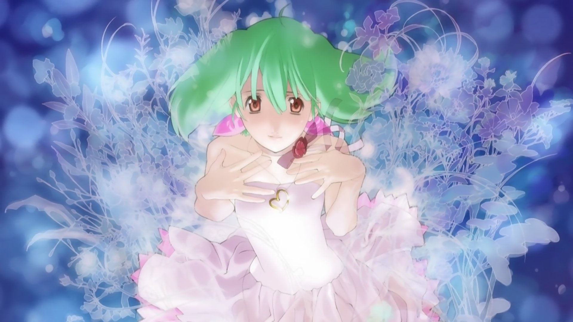 Download Ranka Lee Anime Macross Frontier HD Wallpaper