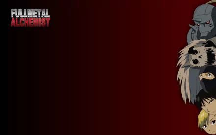 Barry the Chopper Alphonse Elric Riza Hawkeye Roy Mustang Anime Fullmetal Alchemist HD Desktop Wallpaper | Background Image