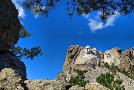 sculpture president USA man made Mount Rushmore HD Desktop Wallpaper | Background Image