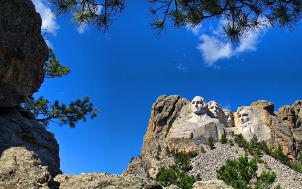 Man Made Mount Rushmore USA President Sculpture HD Wallpaper | Background Image