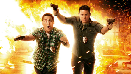 Jonah Hill Channing Tatum movie 21 Jump Street HD Desktop Wallpaper | Background Image