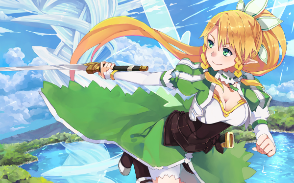 Anime Sword Art Online Leafa HD Wallpaper | Background Image