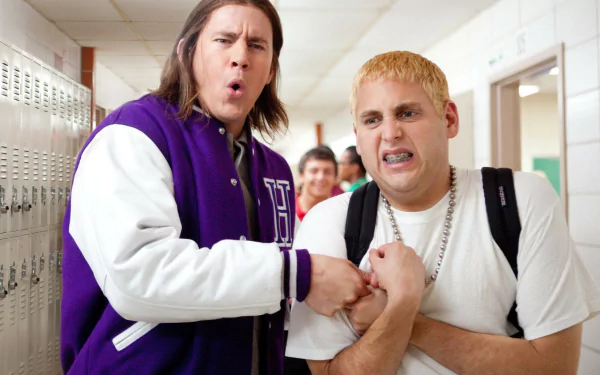 Jonah Hill Channing Tatum movie 21 Jump Street HD Desktop Wallpaper | Background Image