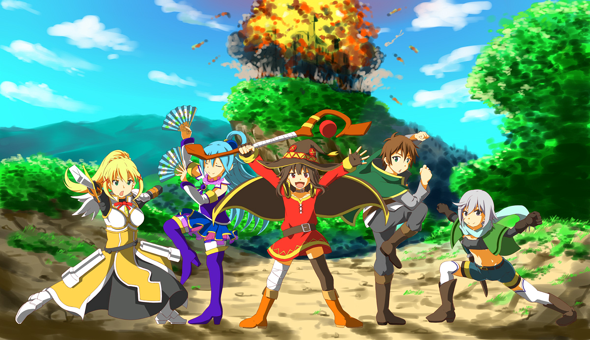 Anime KonoSuba - God's blessing on this wonderful world!! HD Wallpaper