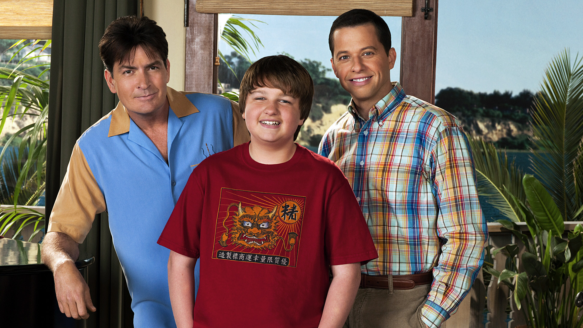 TV Show Two and a Half Men HD Wallpaper Background Image.