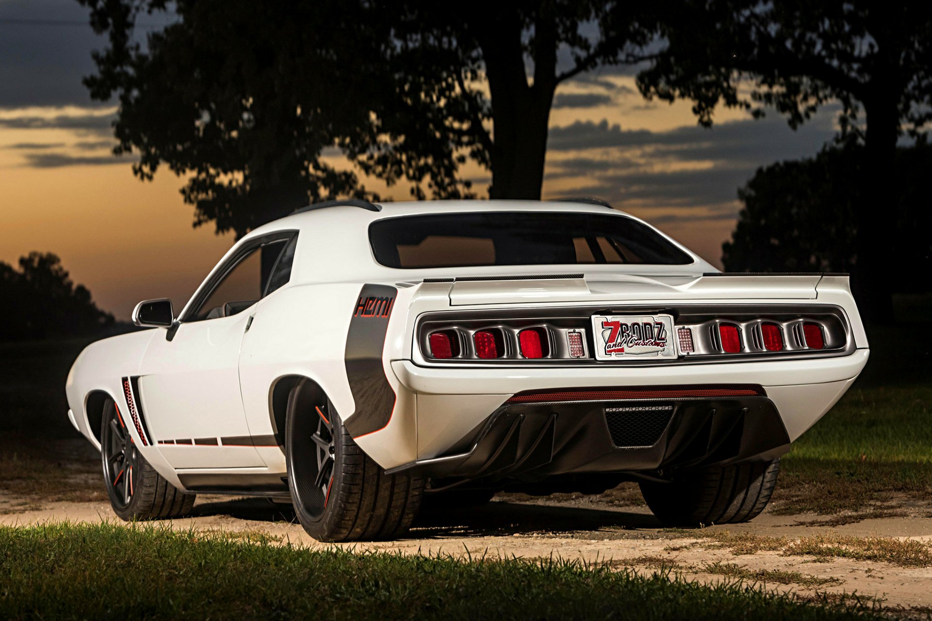 Download Abstract Plymouth Barracuda HD Wallpaper