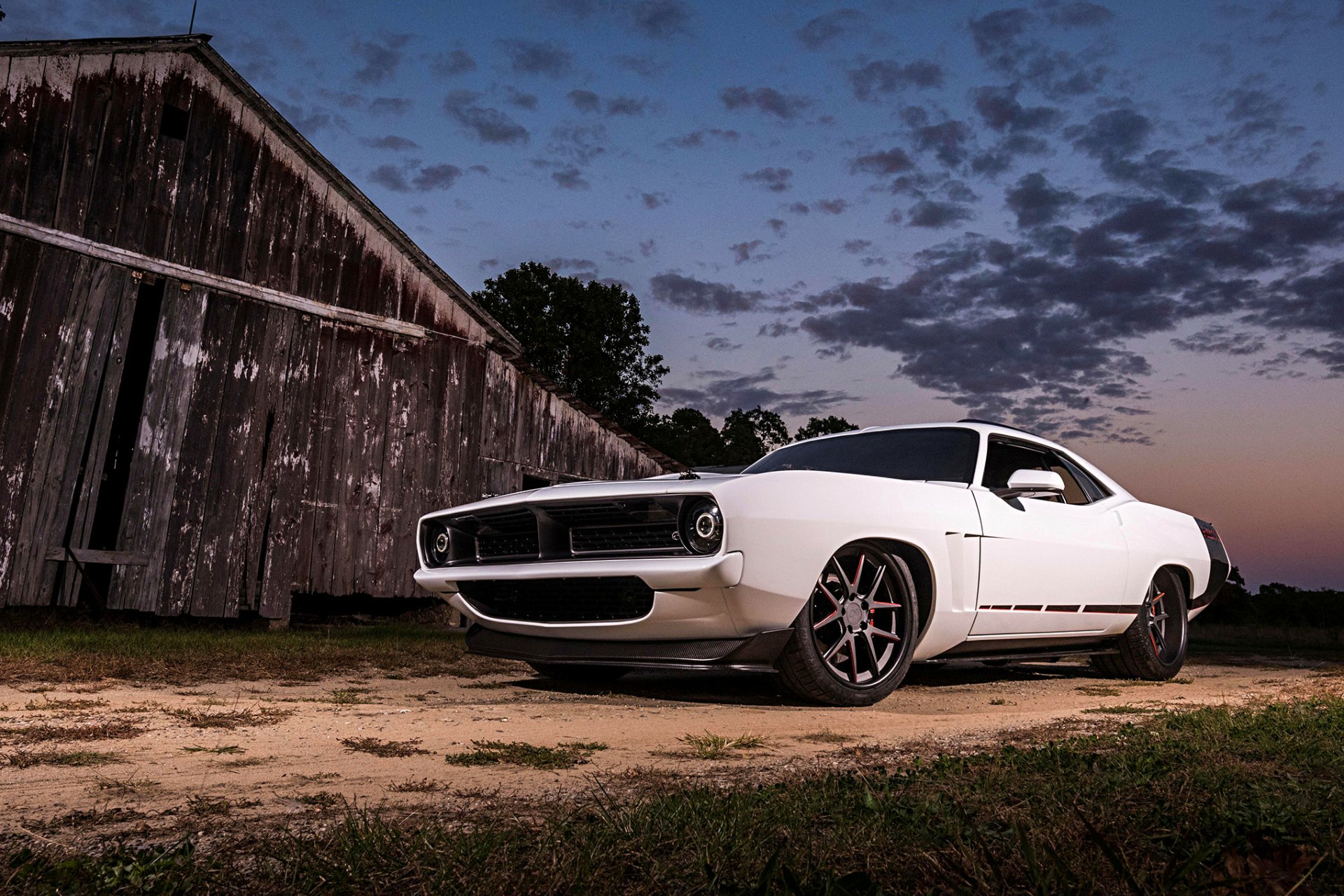 Download Abstract Plymouth Barracuda HD Wallpaper