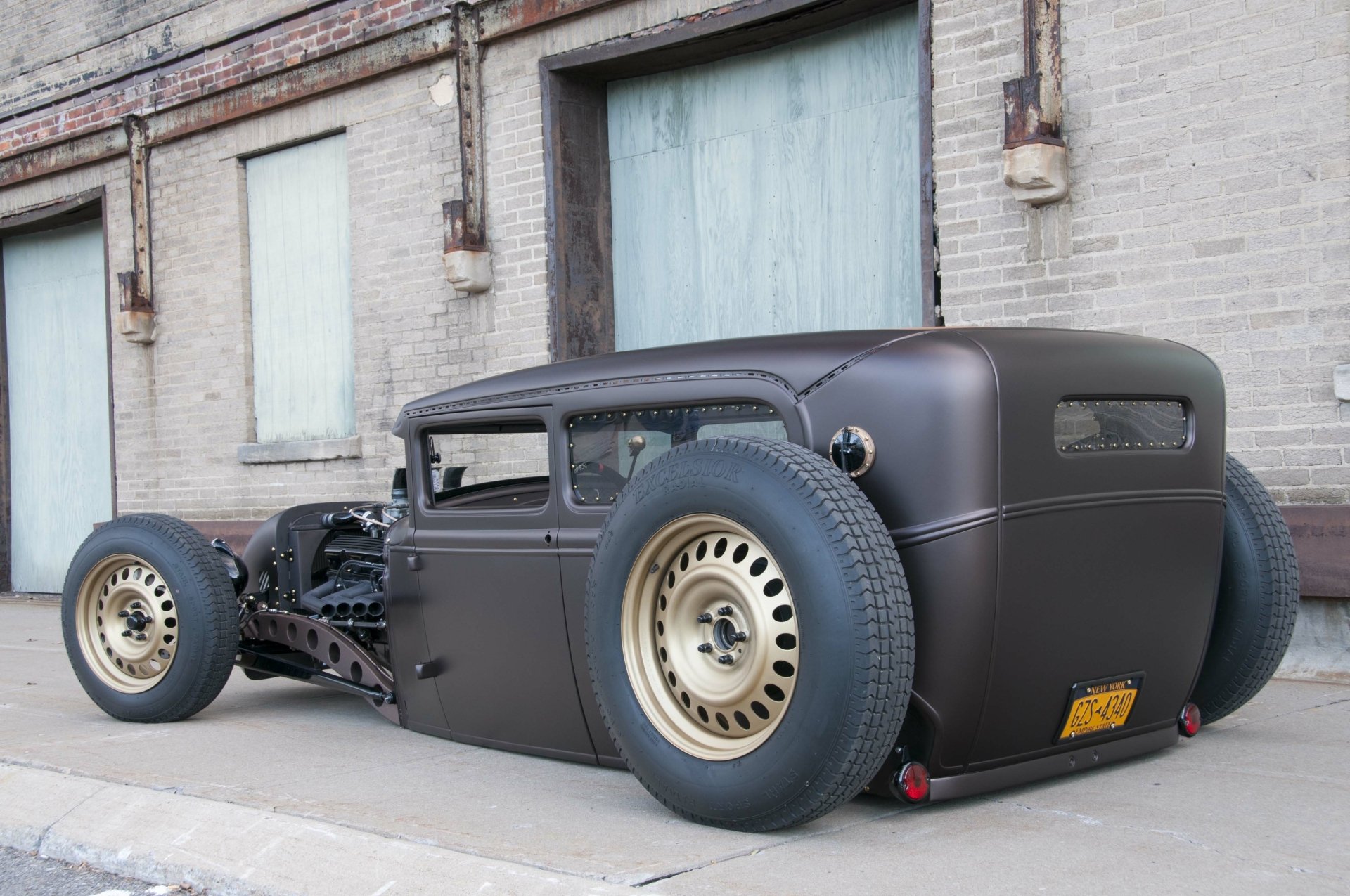 Download Rat Rod Hot Rod Vehicle Ford Model A 4k Ultra HD Wallpaper