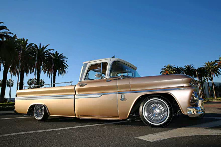 lowrider vehicle Chevrolet C10 HD Desktop Wallpaper | Background Image