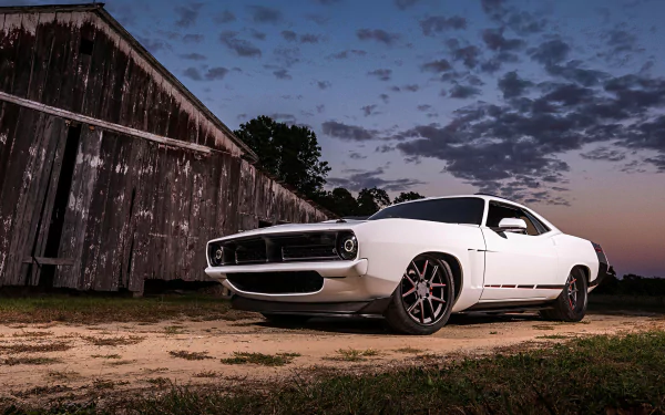 Abstract Plymouth Barracuda HD Desktop Wallpaper | Background Image