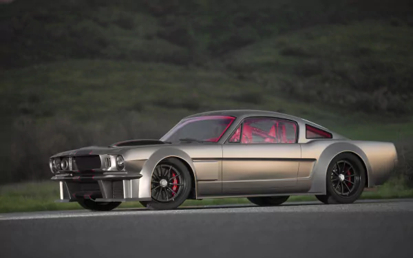 race car muscle car hot rod vehicle Ford Mustang Fastback HD Desktop Wallpaper | Background Image