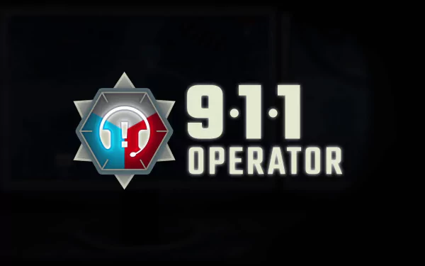 HD desktop wallpaper featuring the logo of the game 9:1:1 Operator on a dark background.