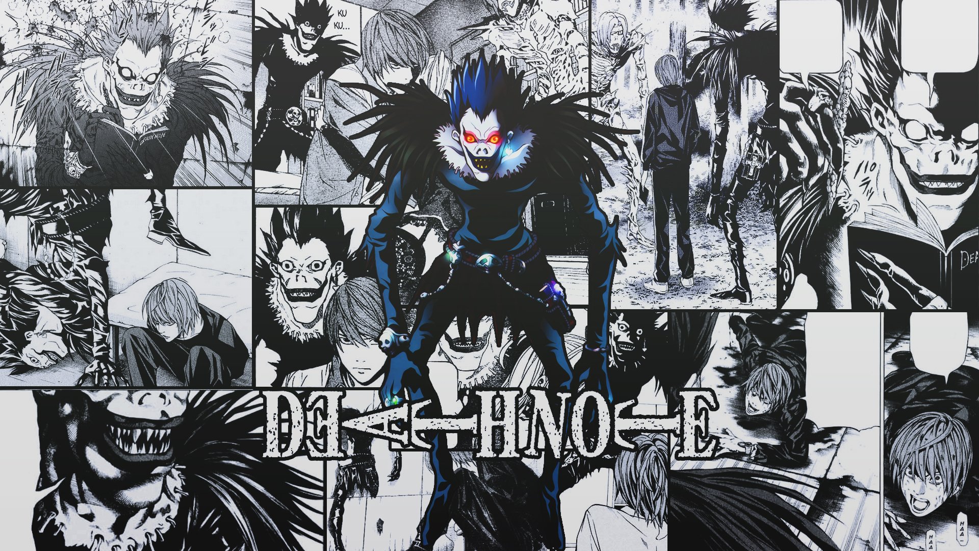 Death Note Tapeta HD | Tło | 1920x1080 | ID:806525 - Wallpaper Abyss