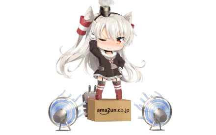Amatsukaze (Kancolle) Anime Kantai Collection HD Desktop Wallpaper | Background Image