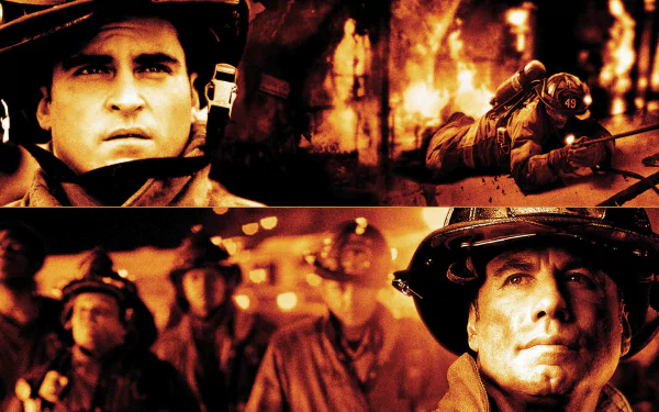 John Travolta Joaquin Phoenix movie Ladder 49 HD Desktop Wallpaper | Background Image
