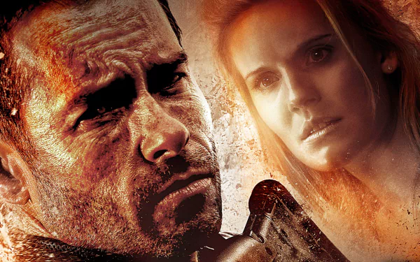 Guy Pearce Maggie Grace movie lockout HD Desktop Wallpaper | Background Image