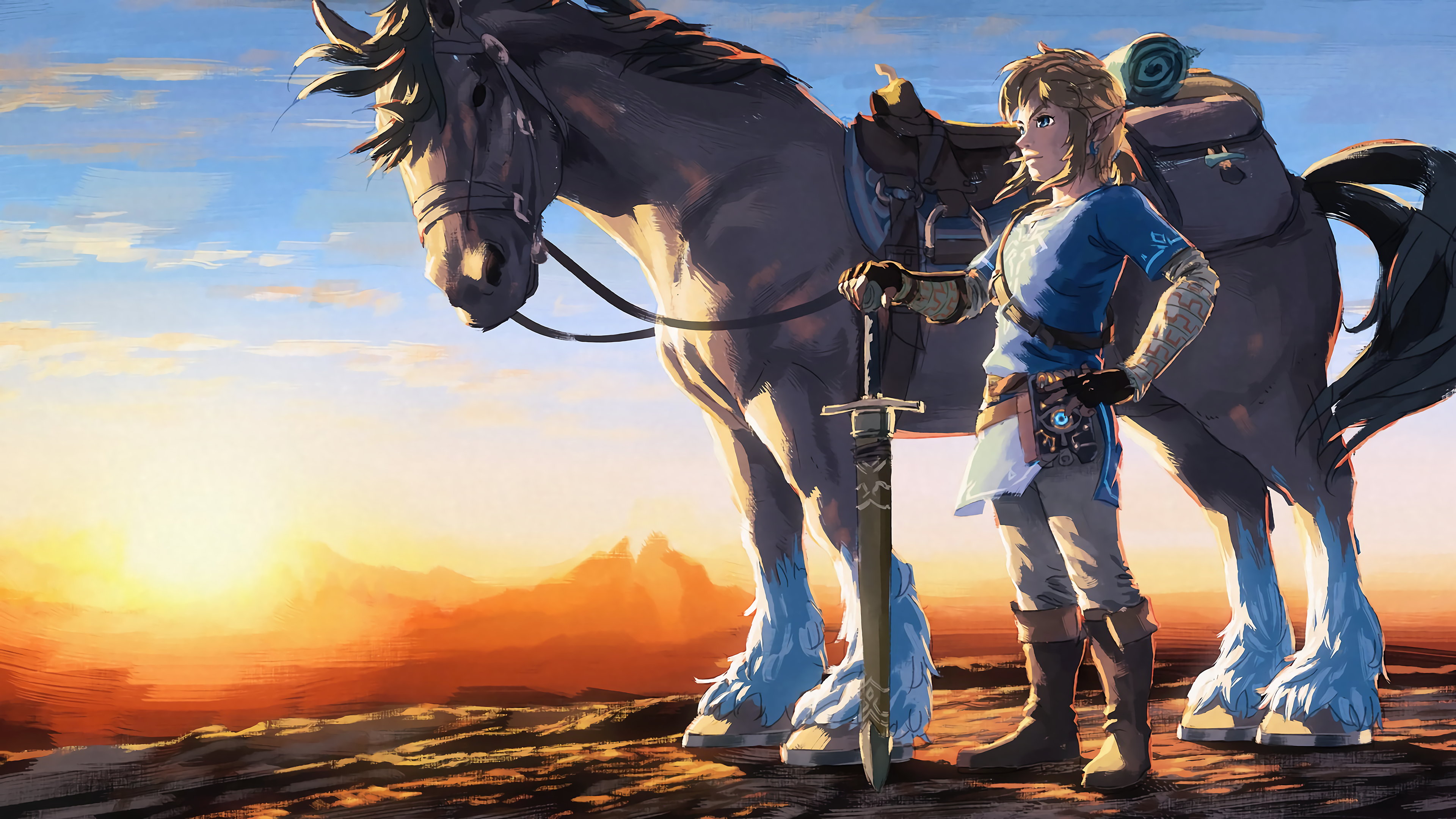 176 The Legend Of Zelda Breath Of The Wild Hd Wallpapers