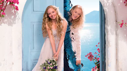 Meryl Streep Amanda Seyfried movie Mamma Mia! HD Desktop Wallpaper | Background Image