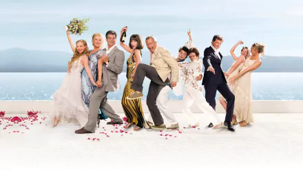 Colin Firth Pierce Brosnan Meryl Streep Amanda Seyfried movie Mamma Mia! HD Desktop Wallpaper | Background Image
