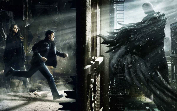 Mila Kunis Mark Wahlberg movie Max Payne HD Desktop Wallpaper | Background Image