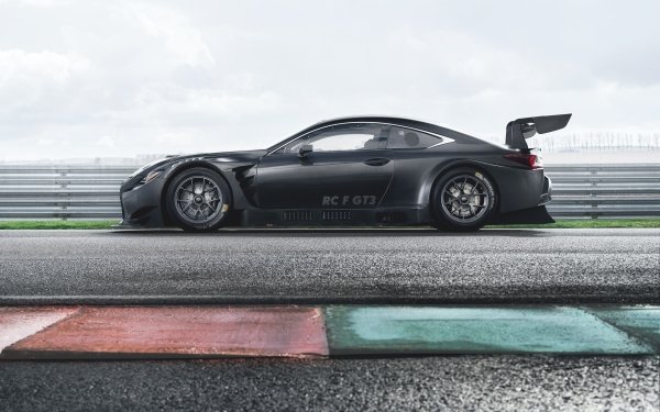 Vehicles Lexus RC Lexus Lexus RC F GT3 Race Car Car Black Car HD Wallpaper | Background Image