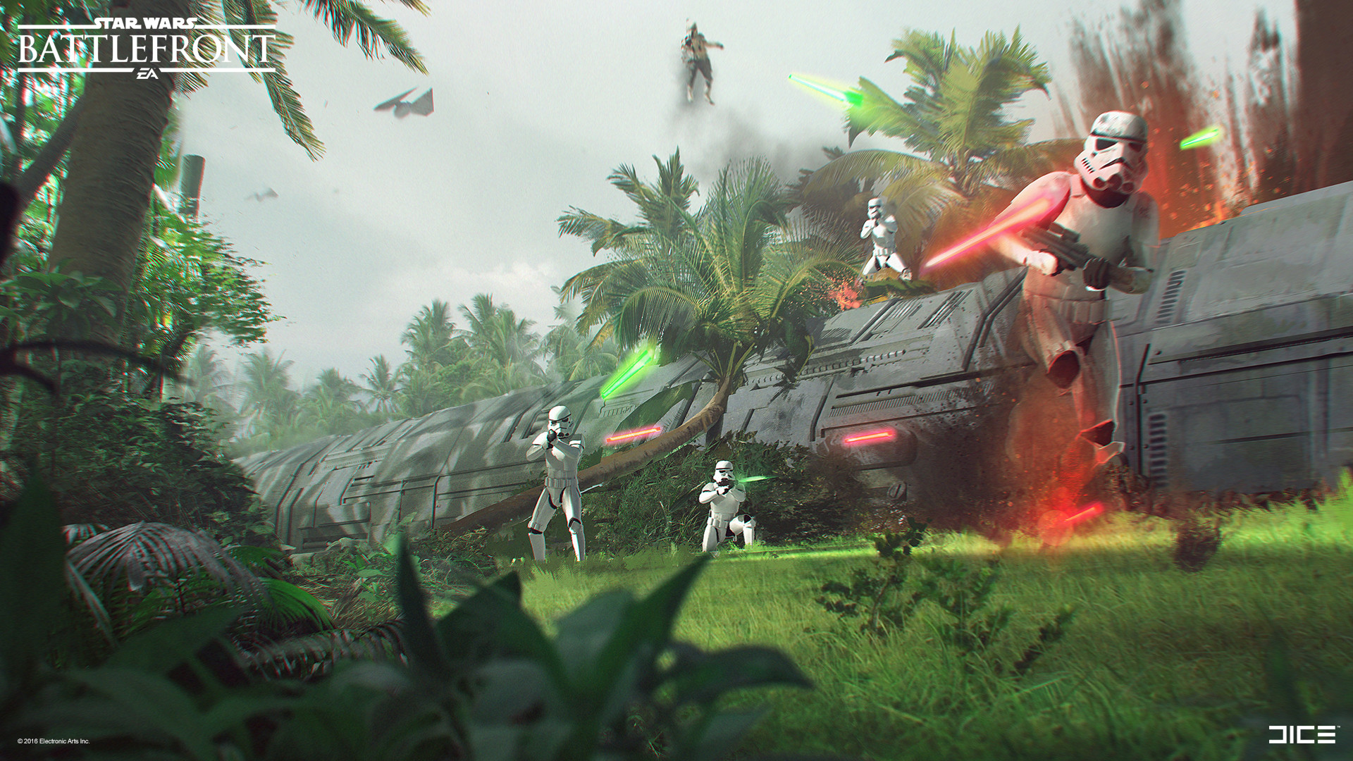 Download Video Game Star Wars Battlefront (2015) HD Wallpaper